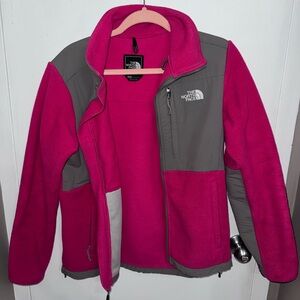 The North Face Women’s Pink and Gray Jacket | size Medium